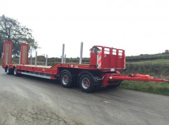 4 Axle Turntable Low Loader