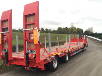 4 Axle Turntable Low Loader