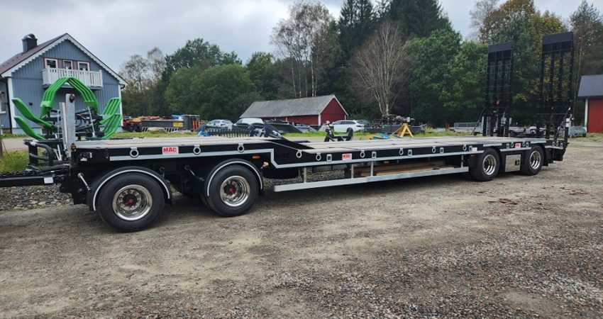 4Axle Turn Low Loader