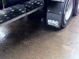 Mac 3  Axle  Platform  Flat  Trailer  Steel Company News Story 2