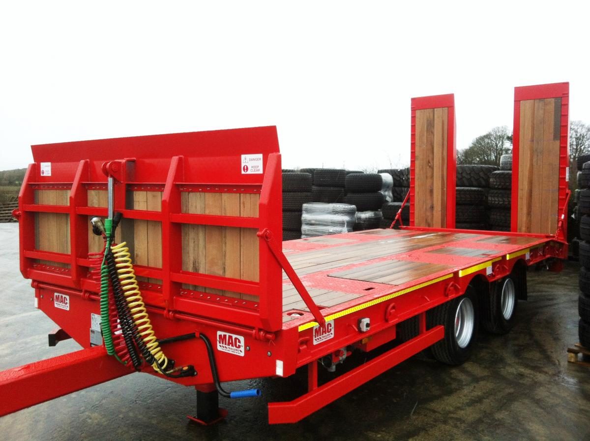 2 Axle Drawbar Low Loader McCauley Trailers