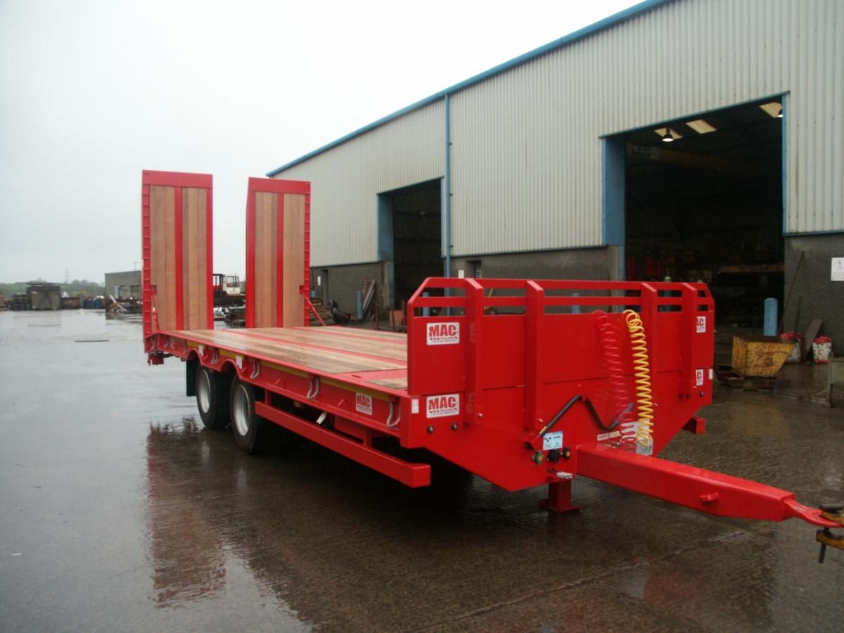 2 Axle Drawbar Low Loader McCauley Trailers