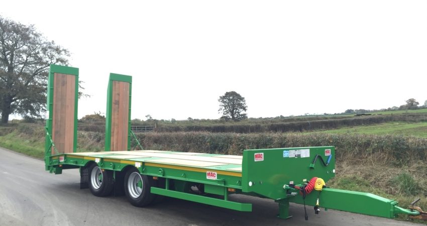 2 Axle Drawbar Low Loader | McCauley Trailers