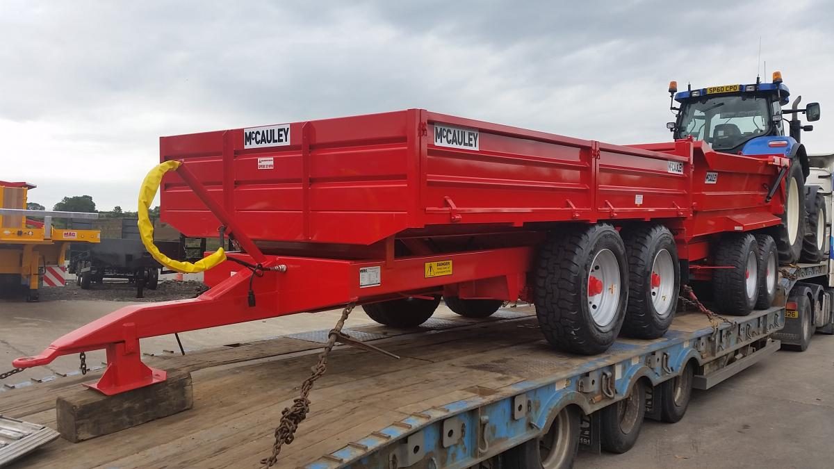 Dropside Trailers Ireland Northern Ireland McCauley Trailers